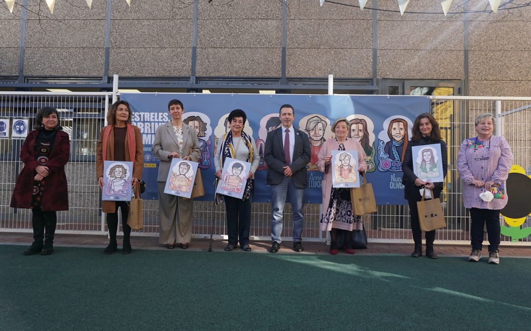 La investigadora del CSIC Elvira Costell da nombre a un aula del centro infantil de la UPV