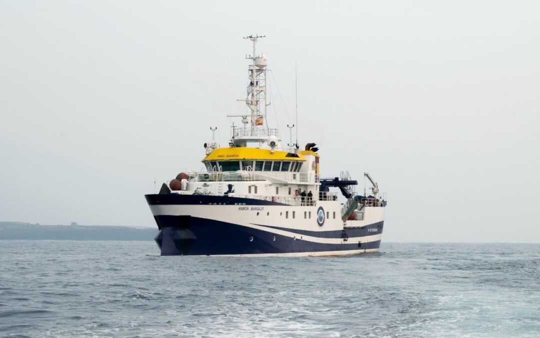 El CSIC incorpora el vaixell oceanogràfic Ramón Margalef a les tasques d’assessorament cientificotècnic per a la gestió de l’emergència per la DANA